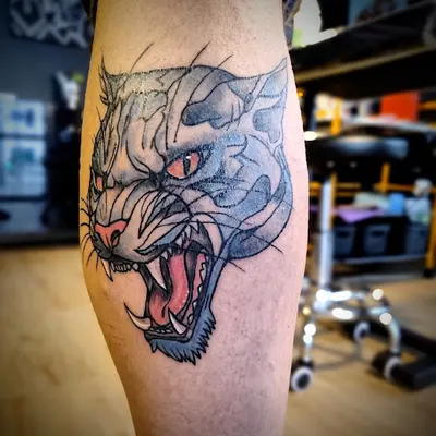 Inky Bloom Tattoo